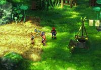 une photo d'Ã©cran de Chrono Cross sur Sony Playstation